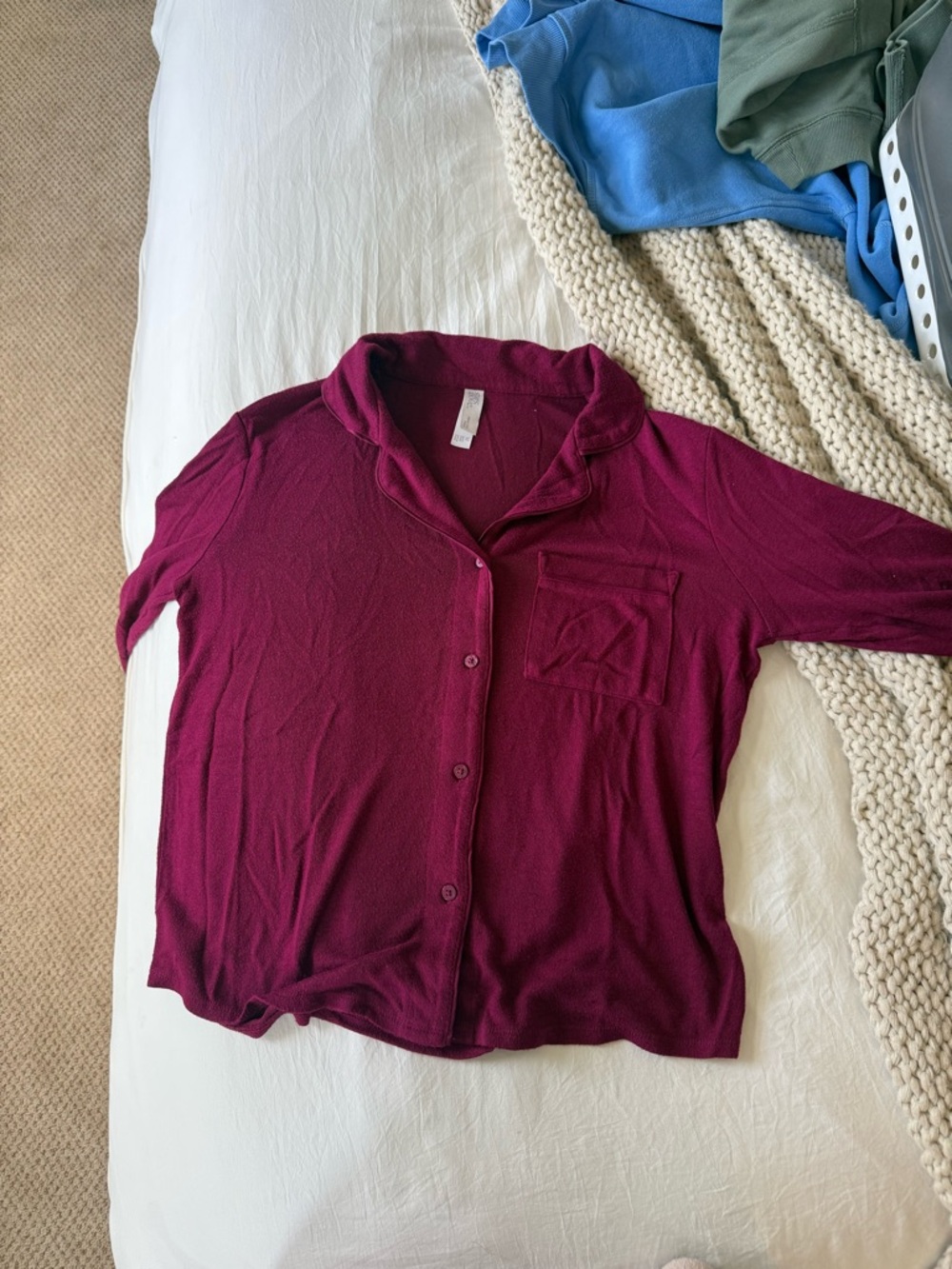 stars above Fuchsia pajama set